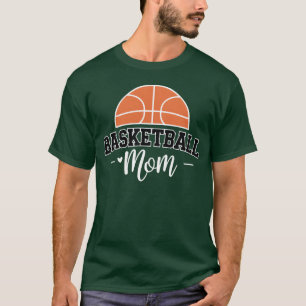 T-shirt Maman de basketteuse Fière Maman de sportif cadeau