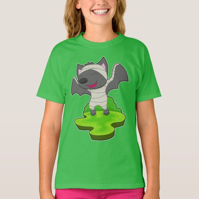 T-shirt Maman de Bat Halloween (Devant)