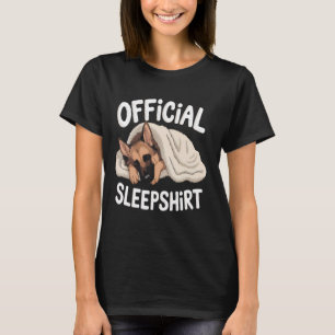 T-shirt Maman de berger allemand Officiel Chemise de nuit