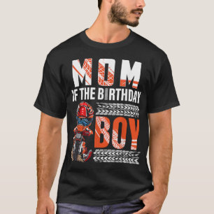 T-shirt Maman de Birthday Boy Dirt Bike B-day motocross