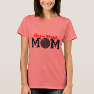 T-shirt Maman de bowling
