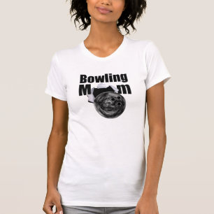 T-shirt Maman de bowling
