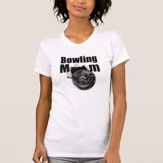T-shirt Maman de bowling