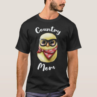 T-shirt Maman de campagne pour maman de ferme ou maman vac