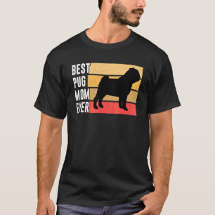 T-shirt Maman de carlin la plus mignonne ever blague propr