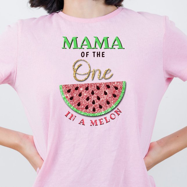 T-shirt Maman De Celui Dans Un Melon | Parents 1er anniver (Créateur téléchargé)