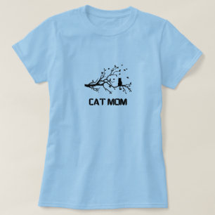 T-shirt "Maman de chat Purr-parfaitement fière"
