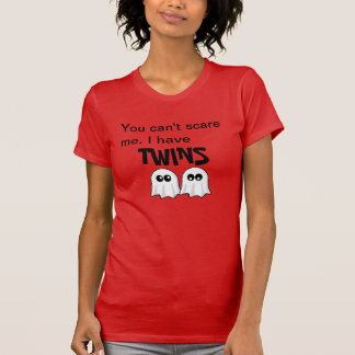 T-shirt Maman de chemise de Halloween de jumeaux