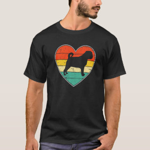 T-shirt Maman de chien drôle de la Saint-Valentin amoureux