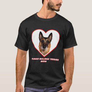 T-shirt Maman de chien Malinoi