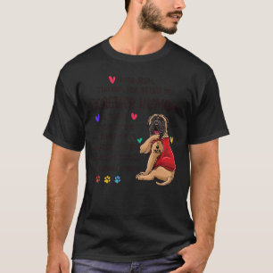 T-shirt Maman de chien pour toujours l'anglais humain Mast