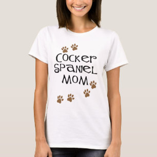 T-shirt Maman de cocker pour des mamans de chien
