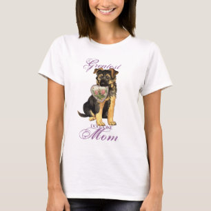 T-shirt Maman de coeur de GSD
