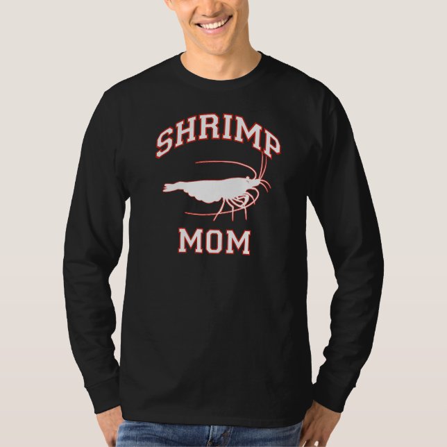 T-shirt Maman de crevettes (Devant)