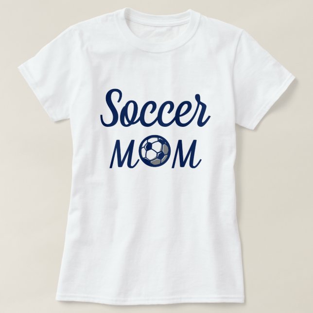 T-shirt Maman de football (Design devant)