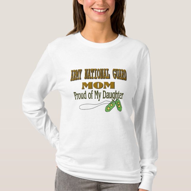 T-SHIRT MAMAN DE GARDE NATIONALE D'ARMÉE (Devant)