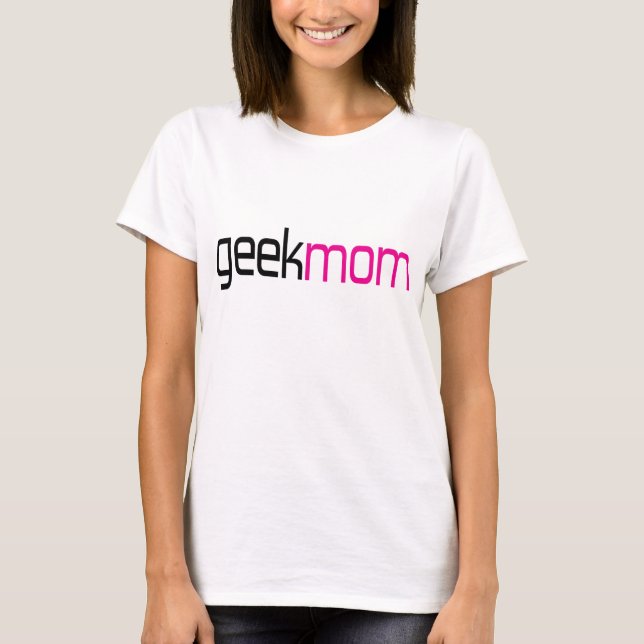 T-shirt Maman de geek (Devant)