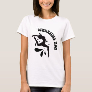 T-shirt Maman de gymnastique