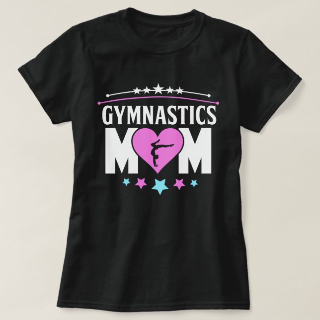 T-shirt Maman de gymnastique (Design devant)