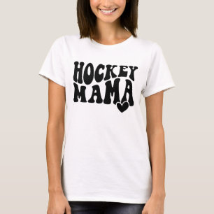T-shirt Maman de hockey / Cadeau pour joueur de hockey