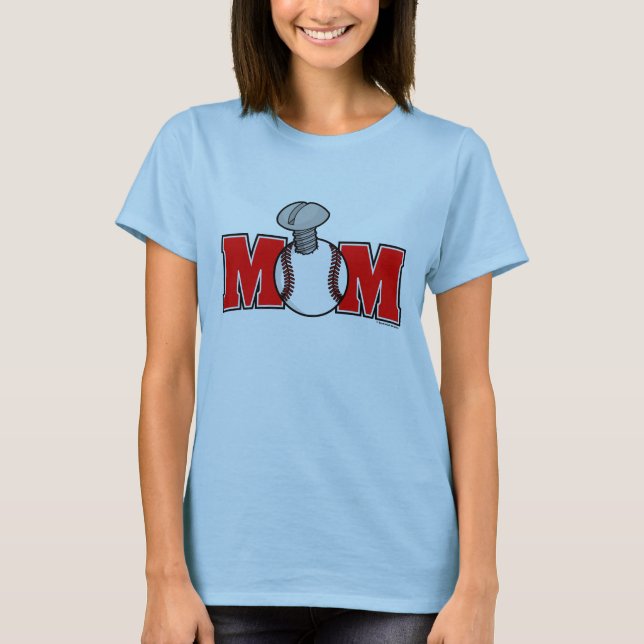 T-shirt Maman de hurlement (Devant)