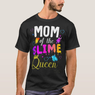 T-shirt maman de la couronne de la reine mince Anniversair