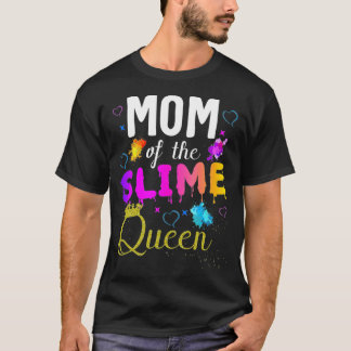 T-shirt maman de la couronne de la reine mince Anniversair