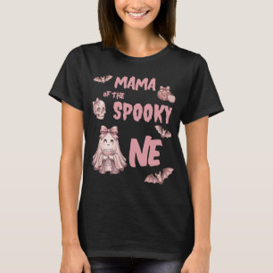 T-shirt Maman de la créature effrayante pour une fête Pink