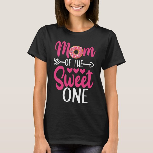 T-shirt Maman de la douce âne saupoudrée (Devant)