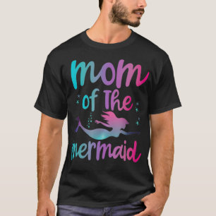 T-shirt Maman De La Famille Correspondante De Sirène