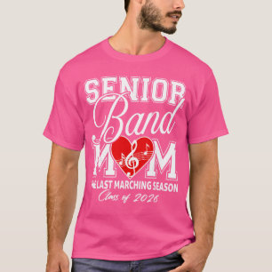 T-shirt Maman de la fanfare senior Dernière saison de marc