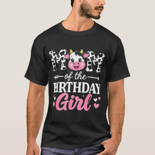 T-shirt Maman de la fille fêtant son anniversaire agricult