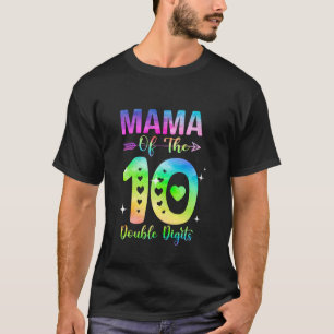T-shirt Maman de la fille qui fête son anniversaire à deux