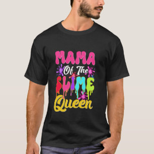 T-shirt Maman de la Reine du Slime Fête d'anniversaire Fam