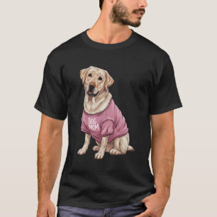 T-shirt Maman de Labrador Retriever mignonne amoureuse des
