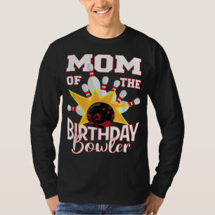 T-shirt Maman De L'Anniversaire Bowler Kid Bowling Party