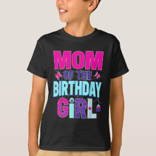 T-shirt Maman De L'Anniversaire Fille Chemise Correspondan