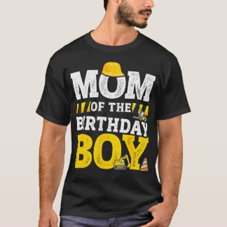T-shirt Maman De L'Anniversaire Garçon Correspondant Famil