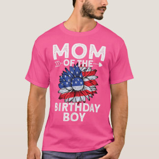 T-shirt Maman De L'Anniversaire Garçon Famille Love Celebr