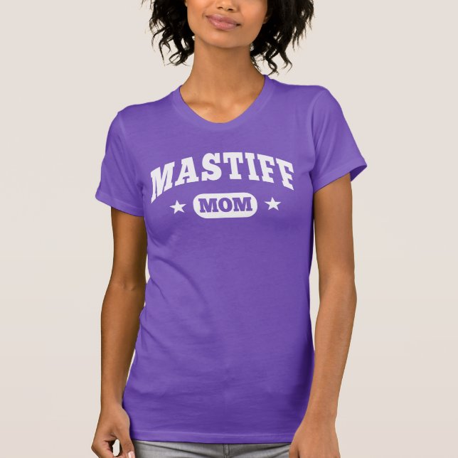 T-shirt Maman de mastiff (Devant)