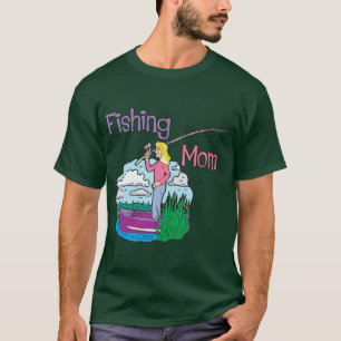 T-shirt Maman de pêche