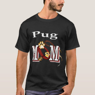 T-shirt Maman de Pug la plus cool