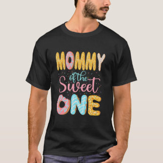 T-shirt Maman de Sweet One Maman Donuts Famille Correspond