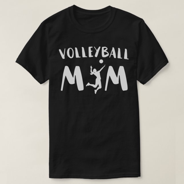 T-shirt Maman de volley-ball 12 (Design devant)