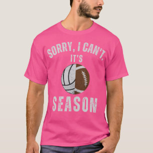 T-shirt Maman Des Deux Désolé Je Ne Peux Pas C'Est Du Foot