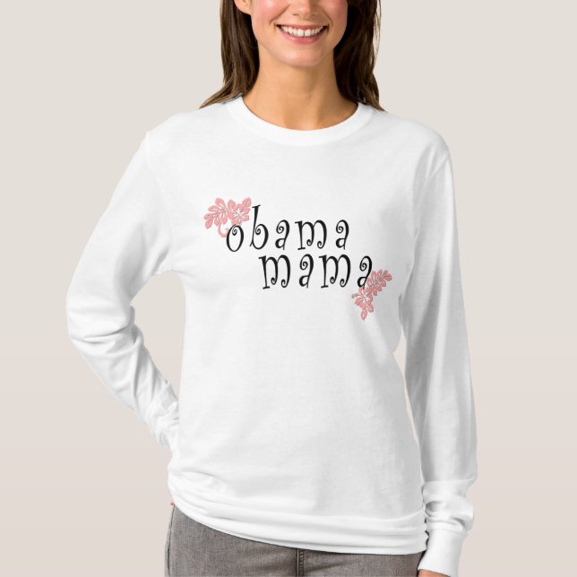 T-shirt maman d'obama (Devant)
