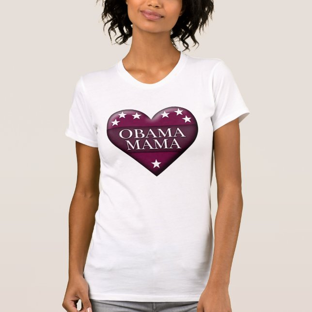 T-shirt maman d'obama (Devant)