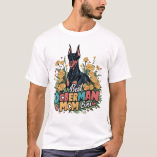 T-shirt Maman Doberman