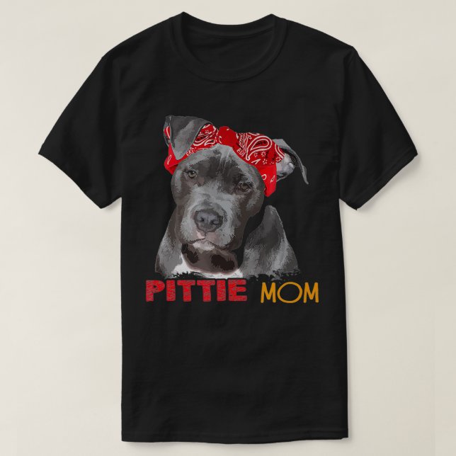 T-shirt Maman Doggie Wife Dog Owner (Design devant)
