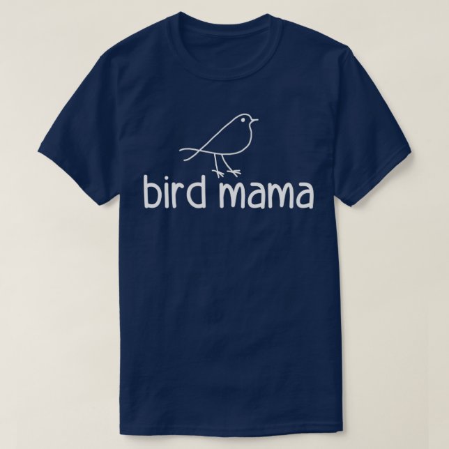T-shirt maman d'oiseau Funny (Design devant)